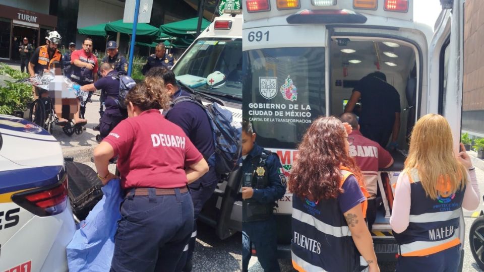 Hombre resulta con quemaduras tras una descarga eléctrica en el World Trade Center de CDMX
